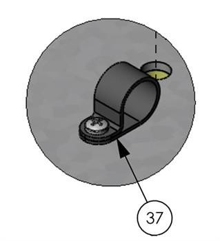 DoorKing 2600-619 Wire Clp-5/8" Concord 770-1209