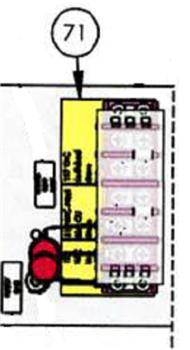 DoorKing 2600-431 Marker Strip Silkscreened 910 [NOT AVAILABLE FOR SALE]