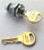 Doorking 120 Doorking 4001-035 Lock N16058BDxSF x 2 Keys 16120