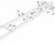 DoorKing 2700-082 Complete arm assembly with hardware, 16-25' adjustable