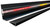 LED-PHXRS-K8 Phoenix VisiLight tri-color LED strip in universal mounting channel showing scanner pattern