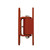 LiftMaster 2150P Standard-Duty Weld-On Gate Hinge, Bolt to Gate, Bolt to Post, Prime Coated, 1,000 lb (Pair) - Guardian 2150.100