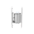 LiftMaster 2050Z Heavy-Duty Gate Hinge, Bolt to Gate, Bolt to Post, Zinc Plated (Pair)