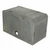 Jansen VGRBOX4STD Heavy Duty Weld-On Wheel Box for 4" V-Groove Wheels, 5" x 3" x 2-3/4"