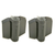D&D TruClose TCHD1A-L1 Heavy Duty Self-Closing Gate Hinge with 1 Leg, Metal Gates to 154 lb, Pair