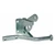 Jansen GH101PL Heavy Duty Gravity Gate Latch, Zinc Plated with Holes