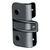 D&D TCGS3 Soft-Close Gate Stop for Metal Gates, Black