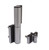 Locinox TIGER-9005 Hydraulic Gate Closer & 180° Hinge, Gates to 165 lb, Black RAL 9005