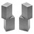 Elite Power Hinge 3 Aluminum Ball-Bearing Gate Hinges (Pair) - 1,000 lb