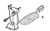 LiftMaster 41B122 power cord with bracket [041B0122]
