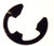 Genie C21  158A53  E-Ring, 3/4" Plated [K158A0053]