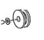 LiftMaster 13-20070 Idler Pulley Only