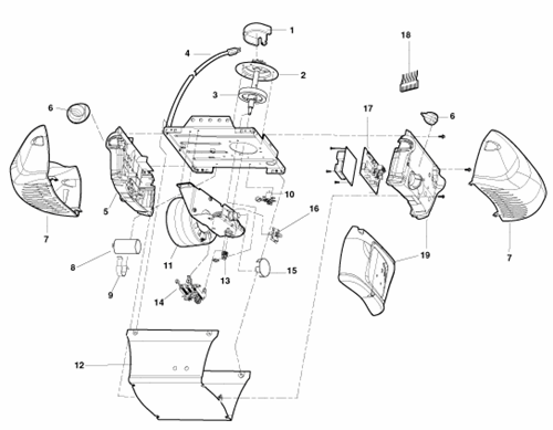 Craftsman 139.5398511 garage door opener parts diagram