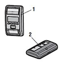 LiftMaster 85504 accessories, smart control panel and 3-button remote