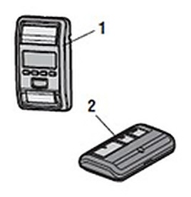 LiftMaster 86502 accessories, smart control panel and 3-button remote