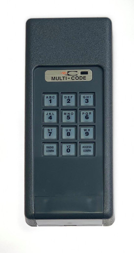 Linear Multi-Code 4200 Wireless Keypad (MCS420001, 4200-01) - 300 MHz, 10 DIP Switch, 4-Digit PIN, 9 V - for Multi-Code 1090, 1099, 3028 Receivers