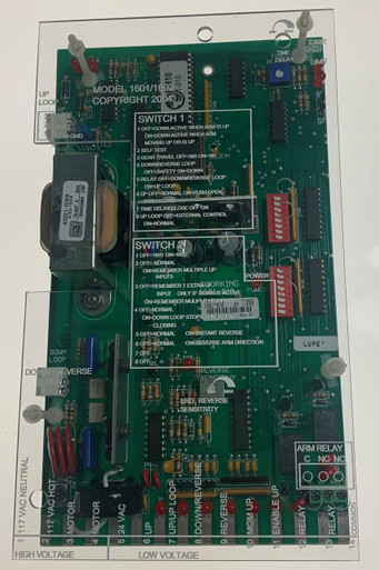 DoorKing 1601-010 Control Board - 1601, 1602, 1603 Barrier Gate Operators