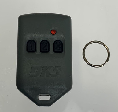 Doorking 8068-080 Micro Click three button Weigand Remote Grey