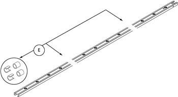 Genie Screw drive Rail Parts models 2562,2564,2568,3062,3064