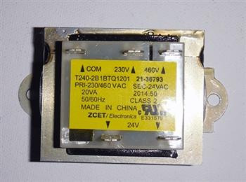04 K21-36793 Transformer, 208-230/460 Volts, 20Va
