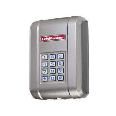 LiftMaster KPW250 Wireless Keypad, 250 Codes - Metal Case, Security+ 2.0 and Security+ (315 / 390 MHz) and Multi-Code 300 MHz