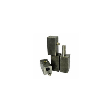 Ball Bearing Swing Gate Hinges BHSQ8 PR(S)"SQUARE" H.D. BARREL HNGE (8" X 2" SQUARE) (BLCS8-AS)