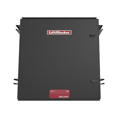 LiftMaster INSL24UL 24VDC Industrial Slide Gate Operator - Continuous-Duty BLDC, 2,200 lb / 70 ft, Battery Backup, Security+ 2.0