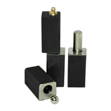 Jansen BHSQ4 4" x 1" Square Ball Bearing Barrel Hinge, 400 lb per Pair