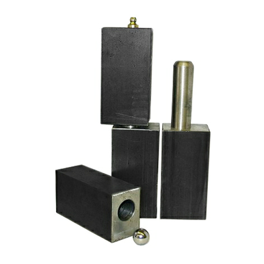 Jansen BHRC5 5" Rectangular Ball Bearing Barrel Hinge, 1" x 1-1/4", 600 lb per Pair
