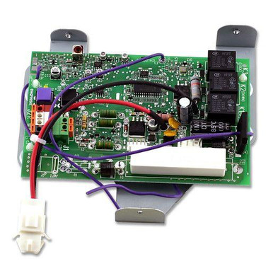 LiftMaster 041DJ001B Receiver Logic Board with Plate (041DJ001) - 315 MHz Purple Learn Button: 3800, Chamberlain RJO, 3900PLD