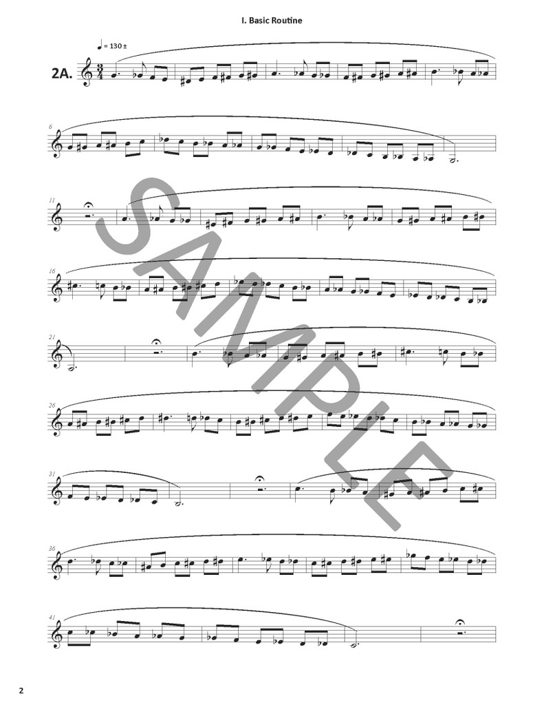 Daily Routines for Trumpet