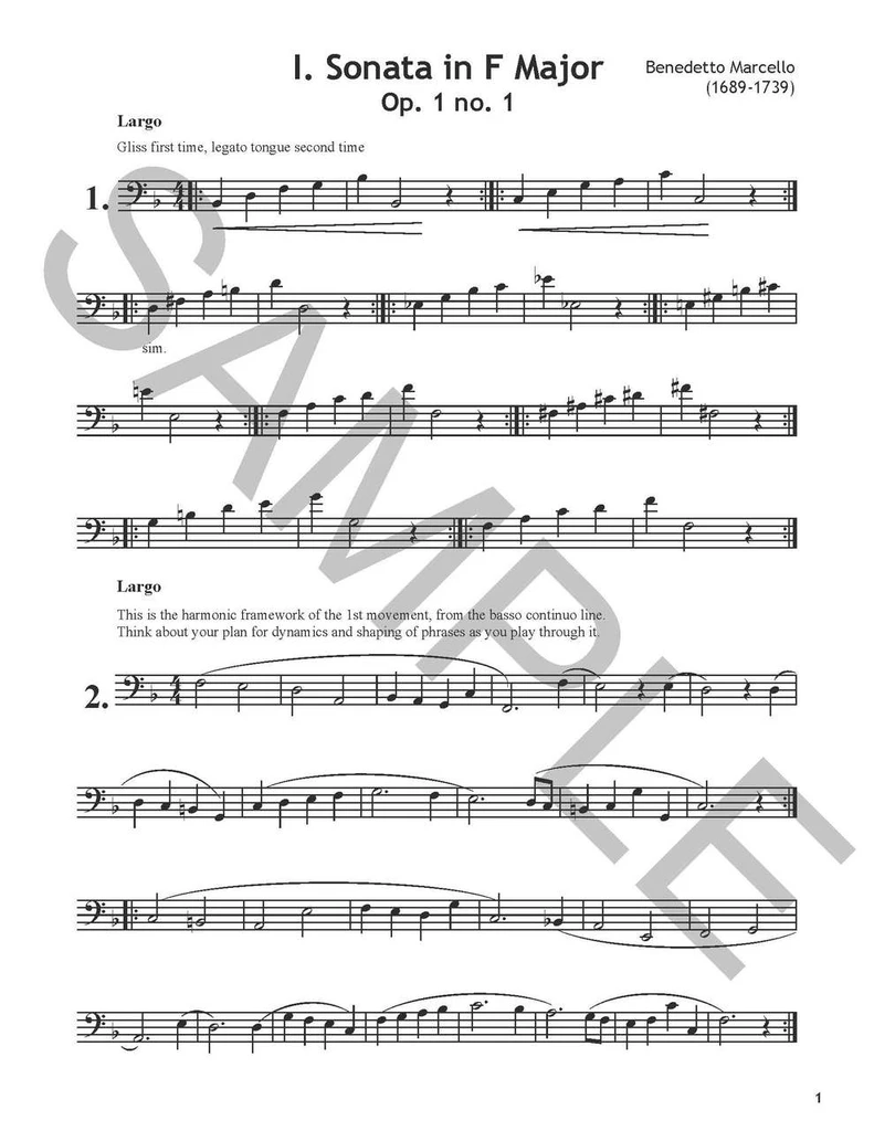 Solo Training for Trombone