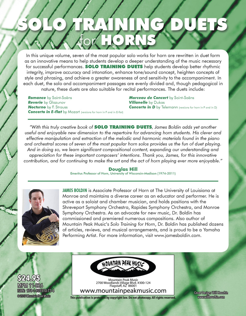 Solo Training Duets for Horns