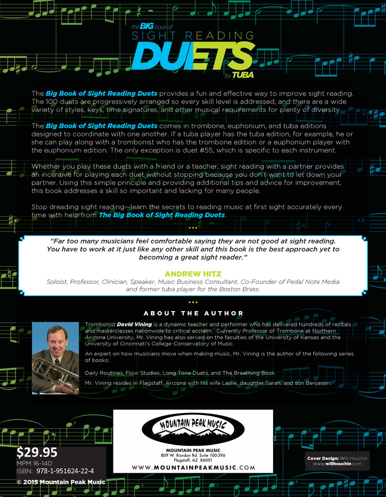 Big Book of Sight Reading Duets for Tuba: 100 Sight Reading Challenges for You and a Friend
