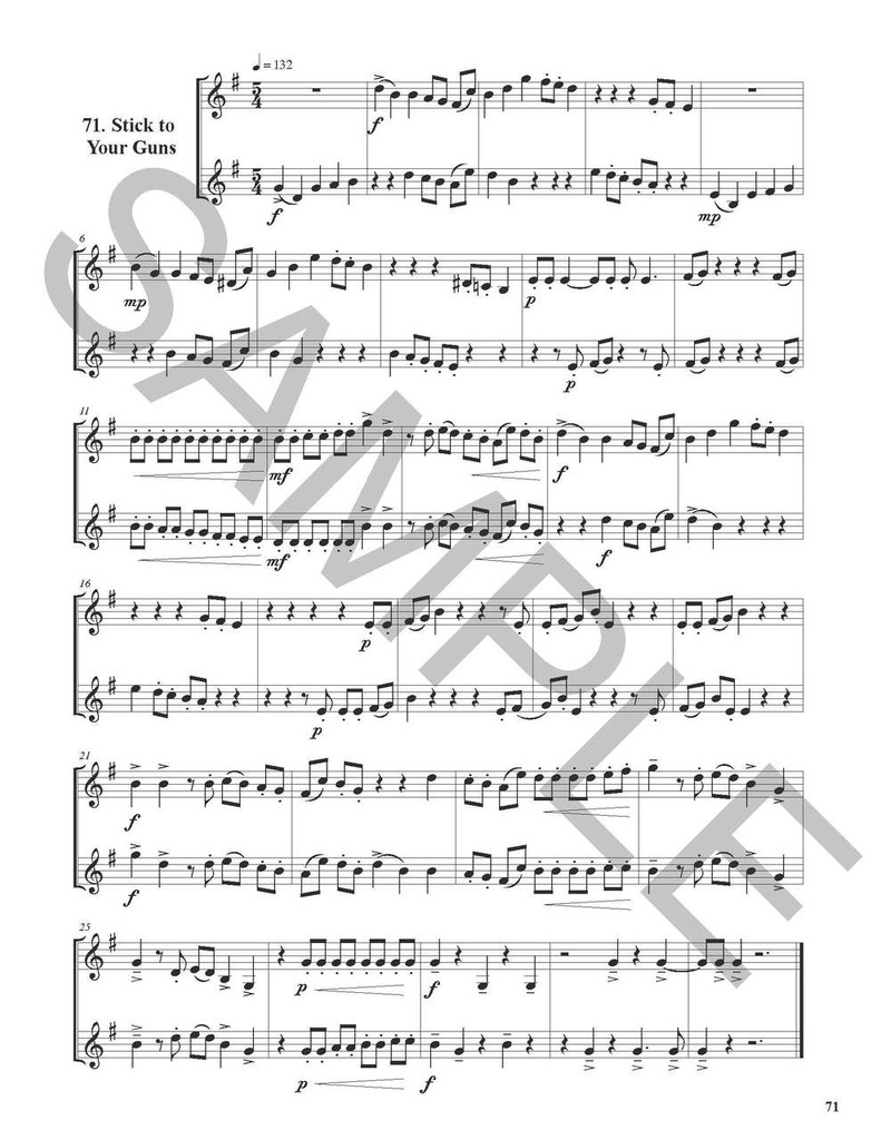 Big Book of Sight Reading Duets for Trumpet: 100 Sight Reading Challenges for You and a Friend