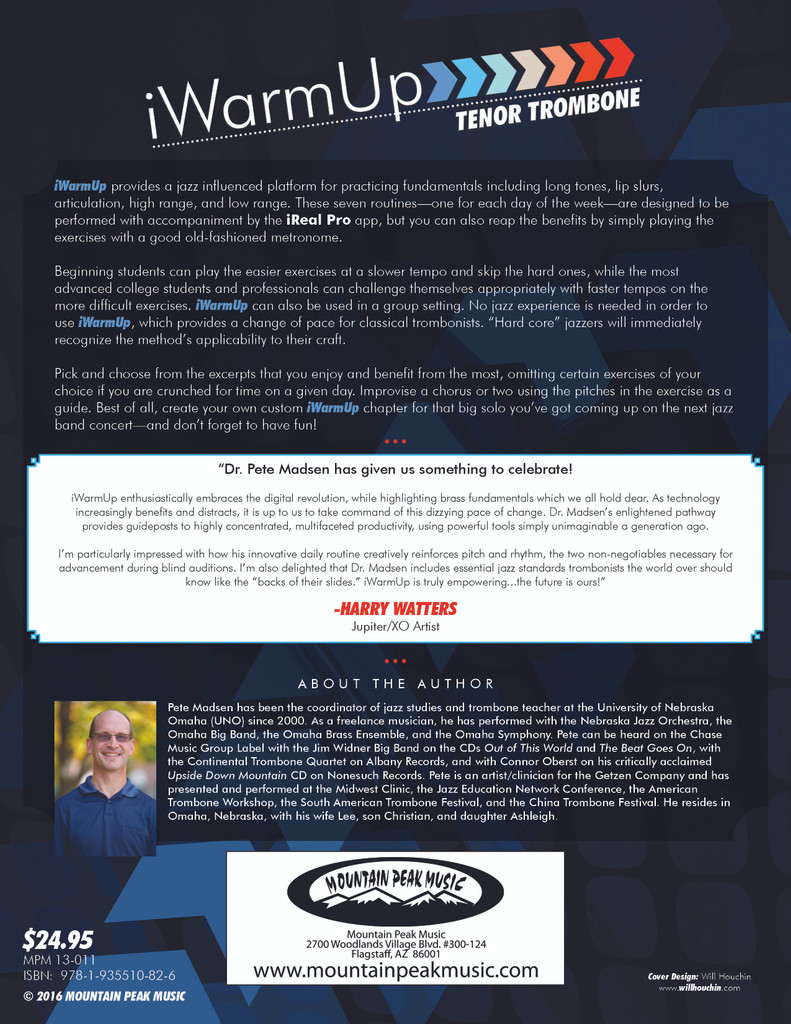 iWarmUp for Tenor Trombone: Jazz Warm-Ups to be Played with the iReal Pro App