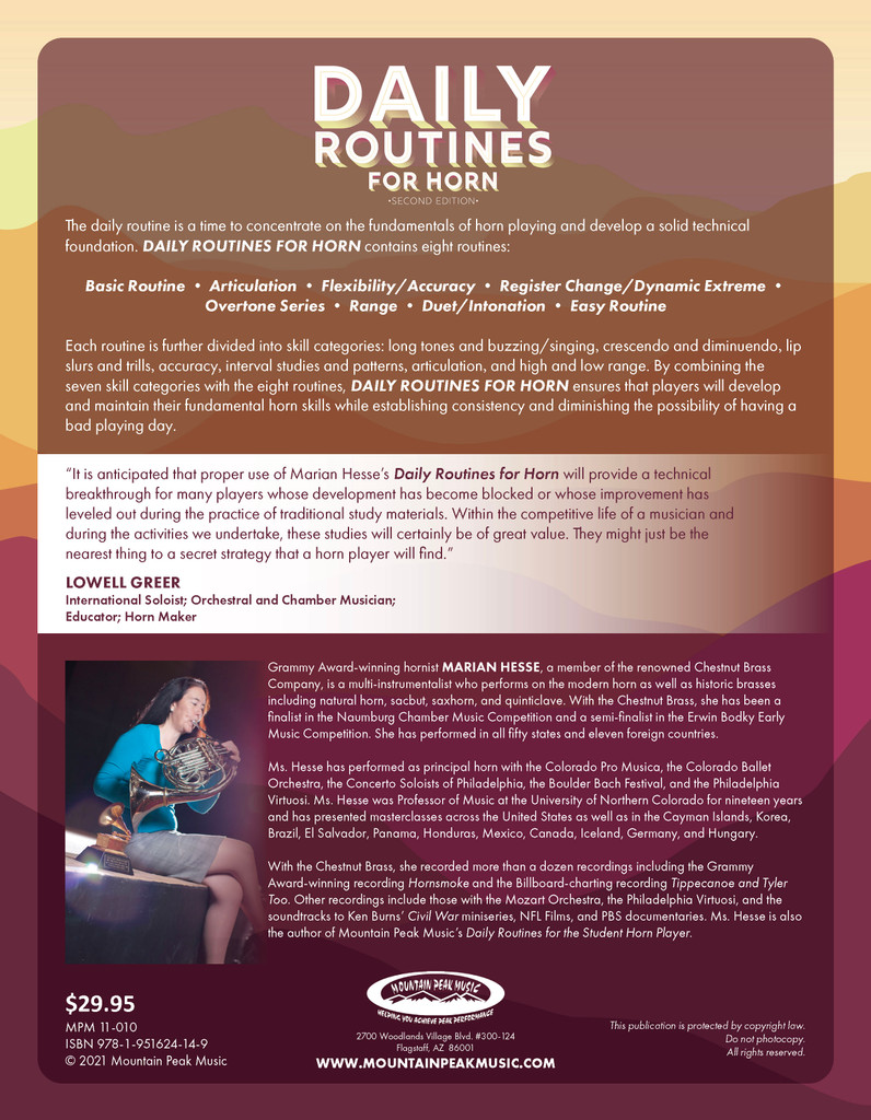 Daily Routines for Horn