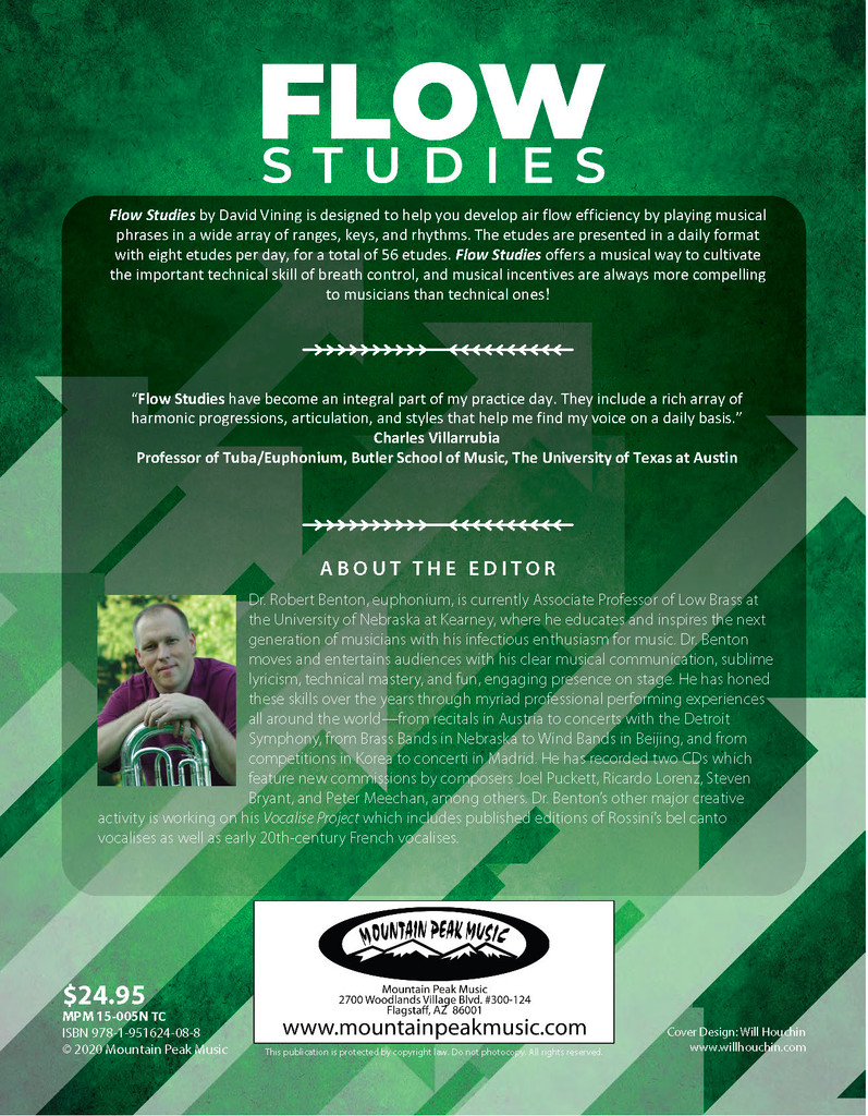 Flow Studies for Euphonium TC: A Daily Phrasing and Technique Regimen - PDF Download