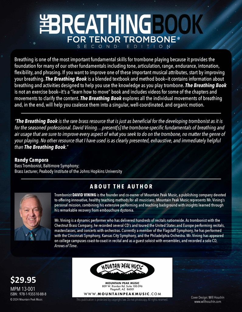 Breathing Book for Tenor Trombone