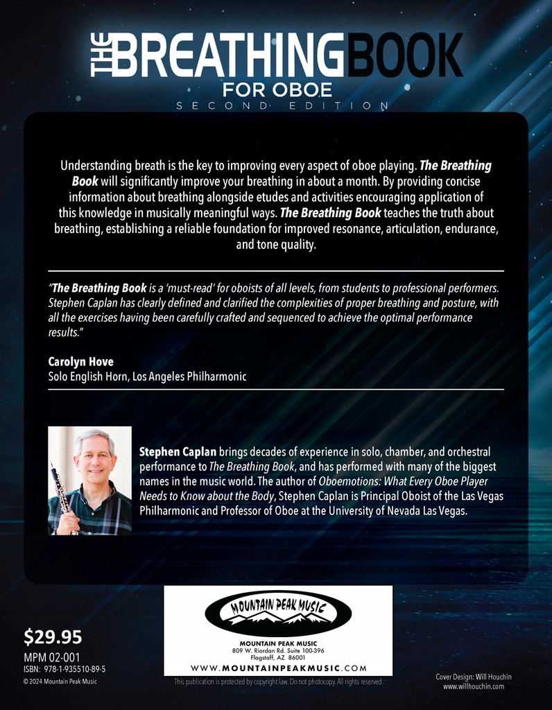 Breathing Book for Oboe - PDF Download Version