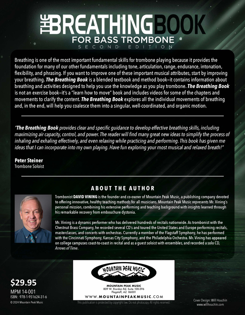 Breathing Book for Bass Trombone - PDF Download Version