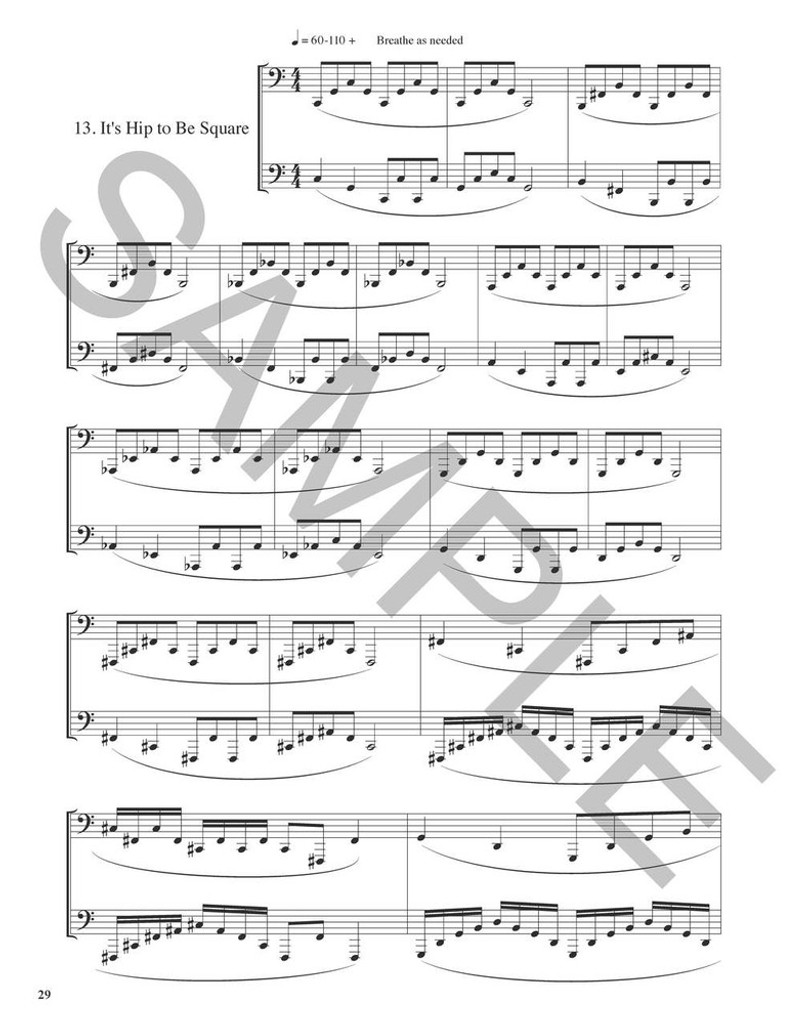Dueling Fundamentals: Advanced Fundamental Exercises for Two Tubas - PDF Download Version
