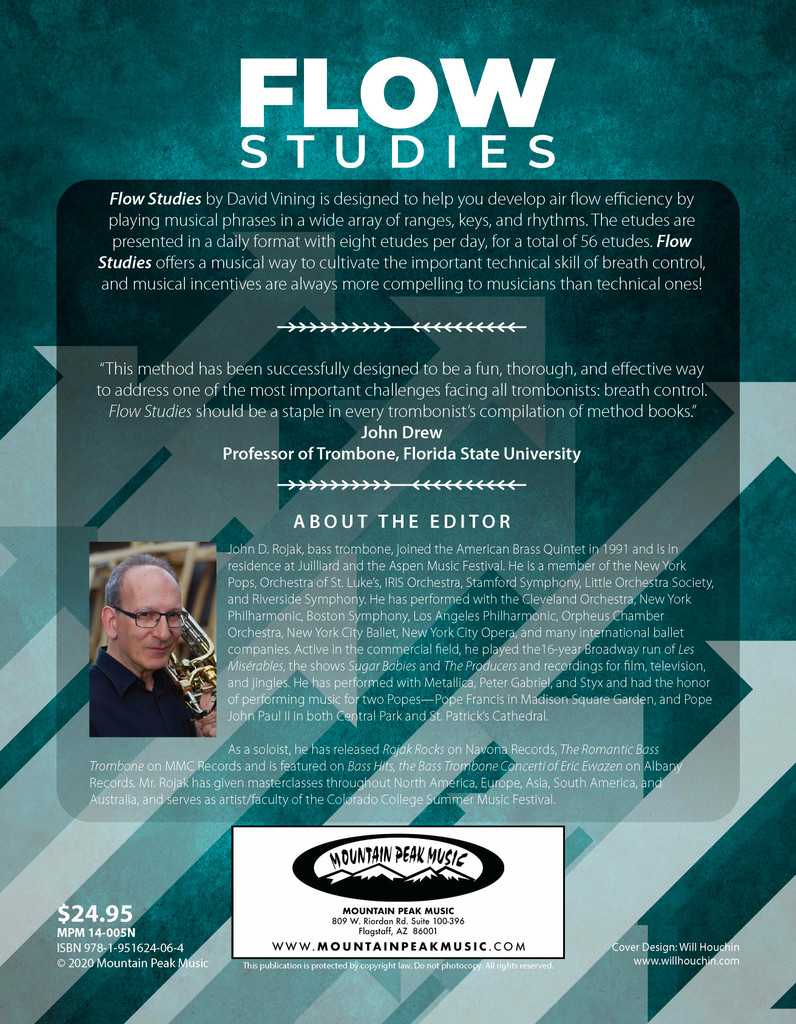 Flow Studies for Bass Trombone: A Daily Phrasing and Technique Regimen - PDF Download Version
