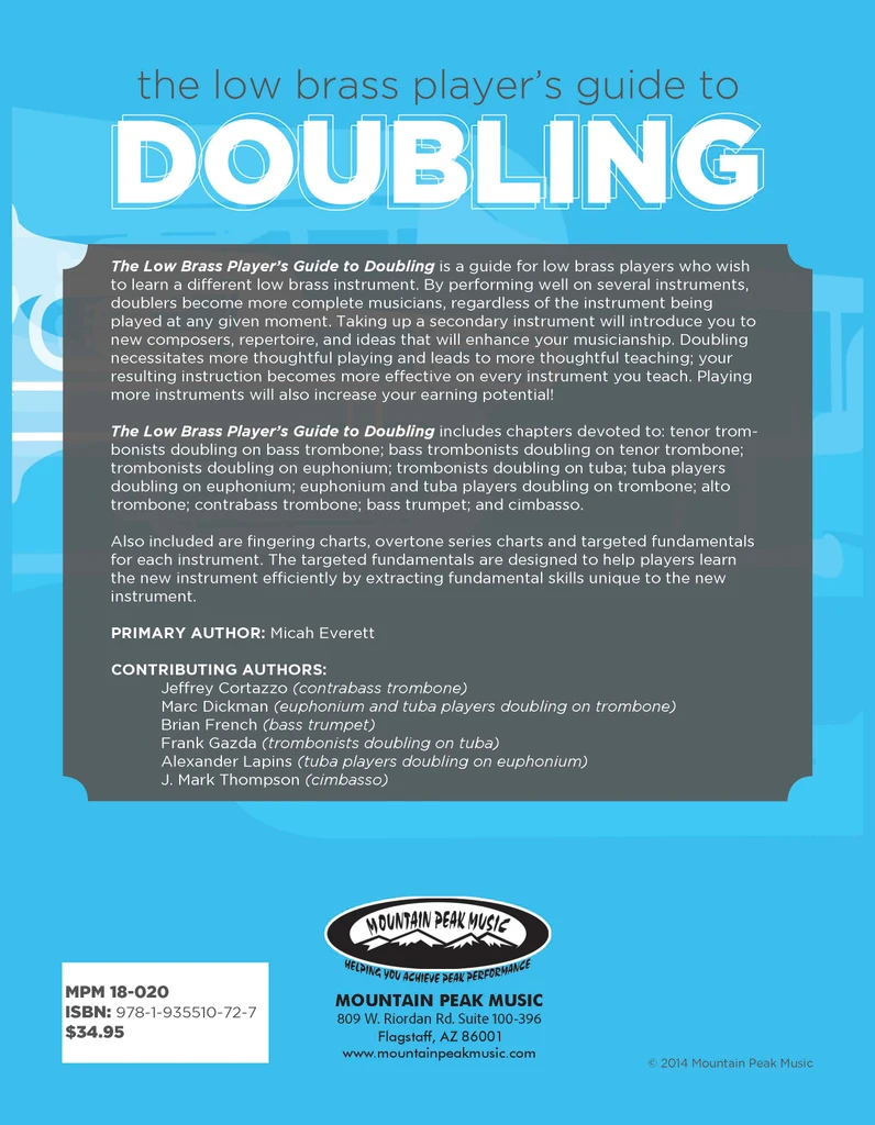 Low Brass Player's Guide to Doubling - PDF Download Version