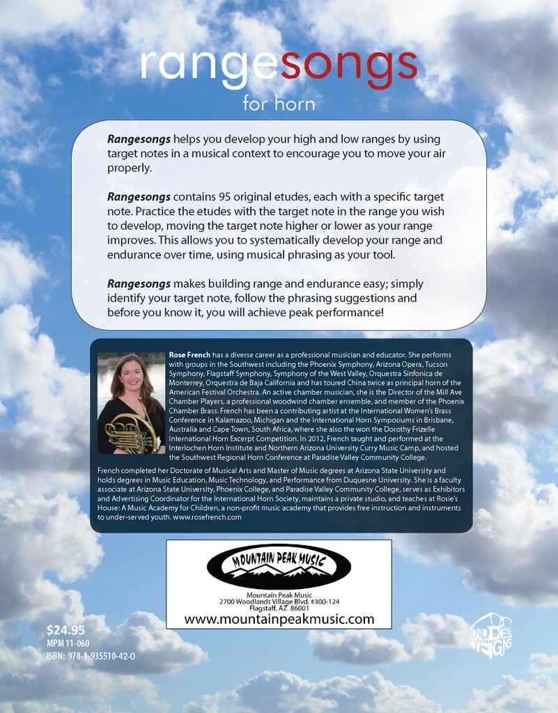Rangesongs for Horn - PDF Download Version