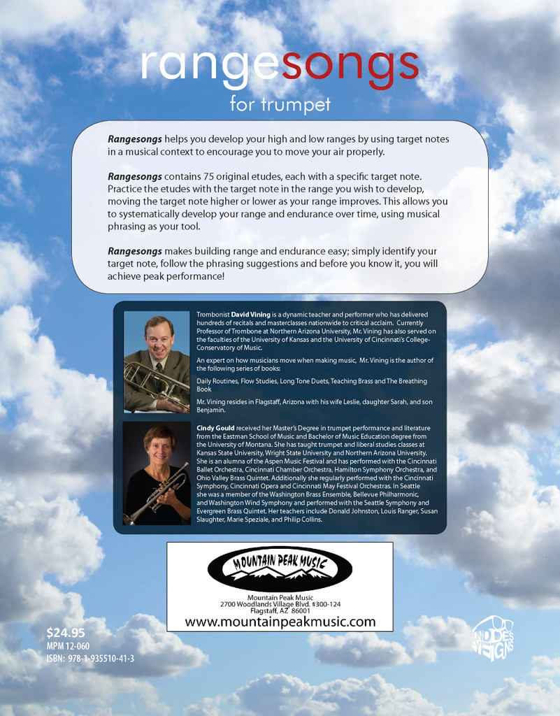Rangesongs for Trumpet - PDF Download Version