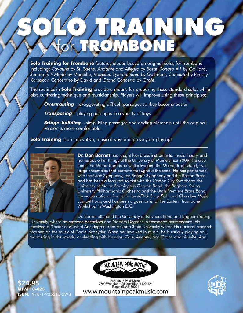 Solo Training for Trombone - PDF Download Version