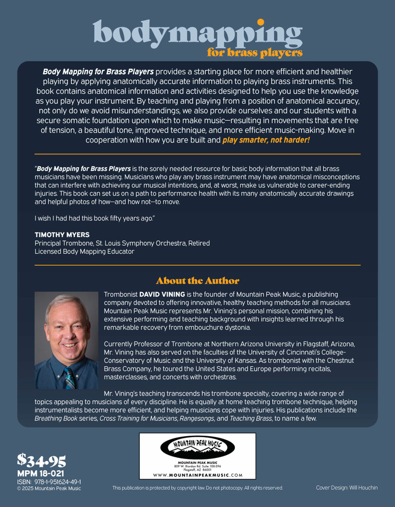 Body Mapping for Brass Players: Play Smarter, not Harder - PDF Download Version