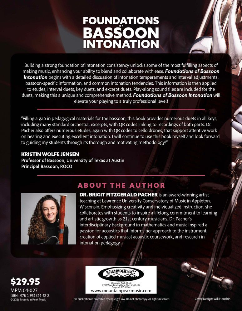 Foundations of Bassoon Intonation - PDF Download Version
