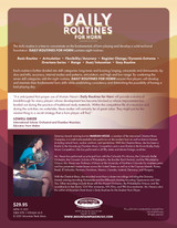 Daily Routines for Horn - PDF Download Version